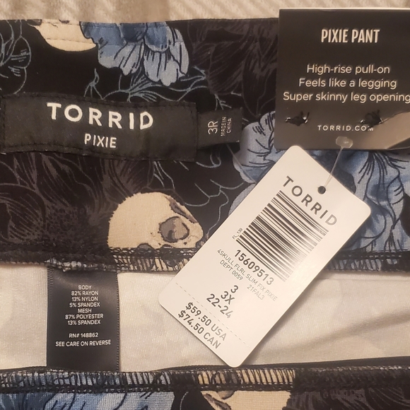 Torrid Pixie Pants Size 3R - Picture 5 of 8